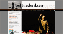 Desktop Screenshot of joelfrederiksen.com